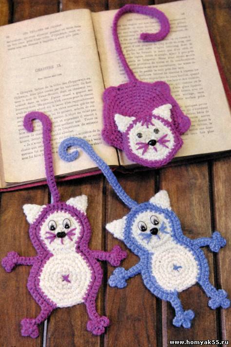 Коты-закладки для книг