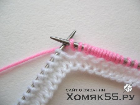Волнистый узор спицами. Мастер-класс
