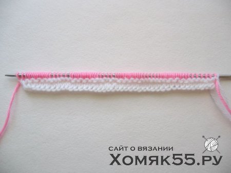 Волнистый узор спицами. Мастер-класс