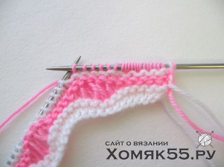 Волнистый узор спицами. Мастер-класс