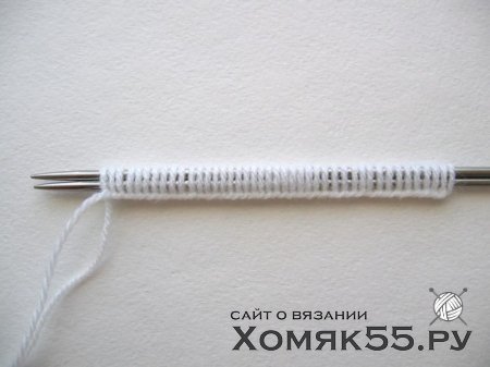 Волнистый узор спицами. Мастер-класс