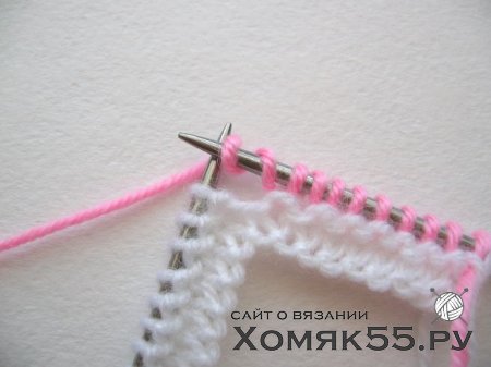 Волнистый узор спицами. Мастер-класс