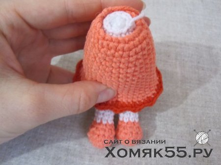 Зайка крючком - пошаговый мастер класс