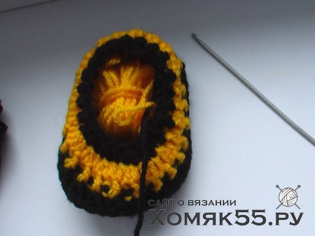 Полосатые пинетки