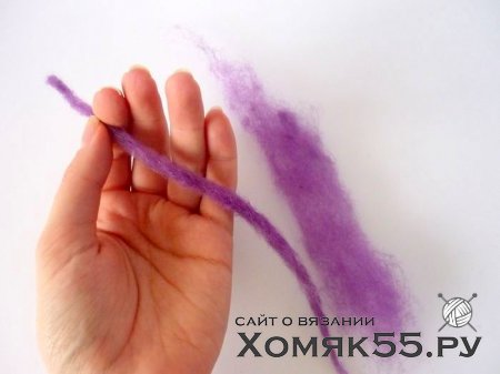 Декоративное сердце из фетра и шерсти своими руками