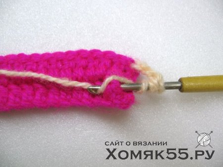 Чехол для кружки крючком. Мастер-класс