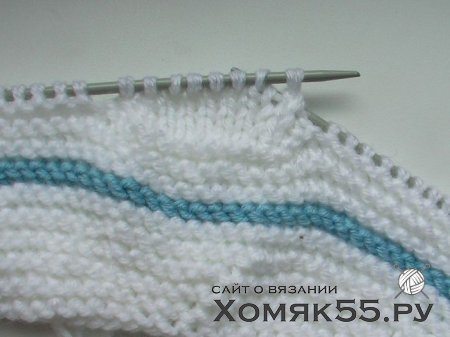 МК Белых пинеток спицами