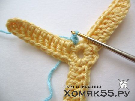 Цветок, связанный крючком. Мастер-класс