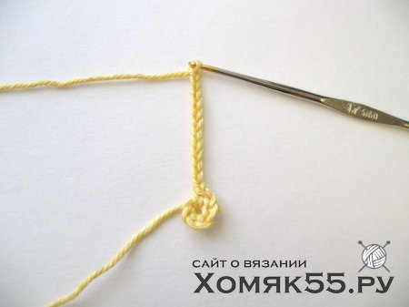 Цветок, связанный крючком. Мастер-класс