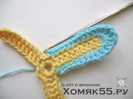 Цветок, связанный крючком. Мастер-класс