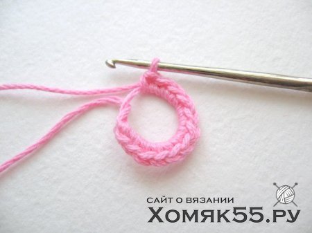 Цветок крючком «Нежность». Мастер-класс по вязанию