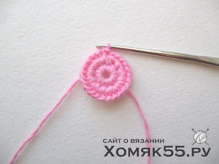 Цветок крючком «Нежность». Мастер-класс по вязанию