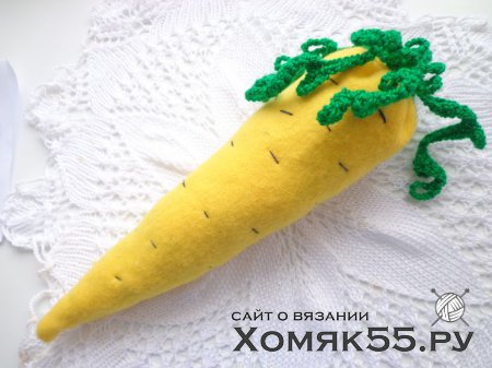 Шьем морковку