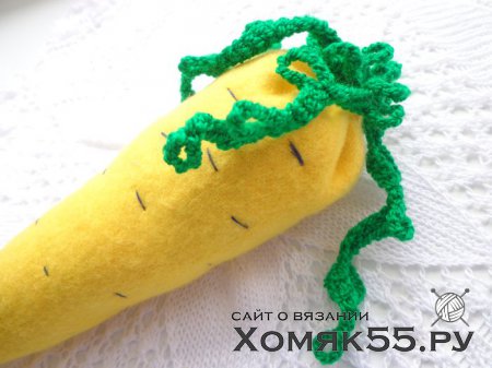 Шьем морковку