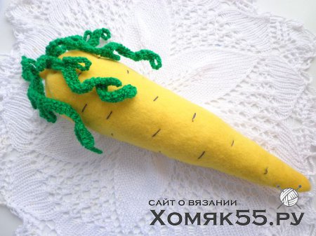 Шьем морковку