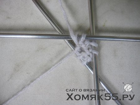 Круглая салфетка