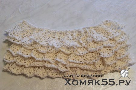 Ажурная юбочка для девочки 3-4 лет