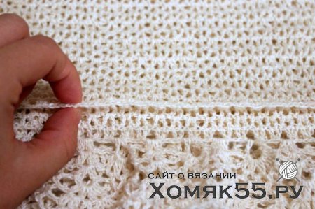 Ажурная юбочка для девочки 3-4 лет