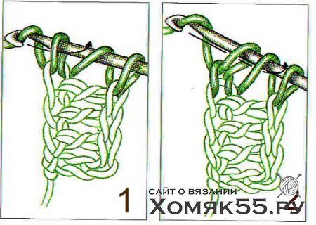Розовая шляпка крючком