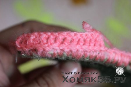 Детские тапочки крючком «Весеннее настроение»