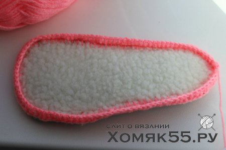 Детские тапочки крючком «Весеннее настроение»