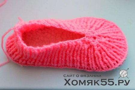 Детские тапочки крючком «Весеннее настроение»