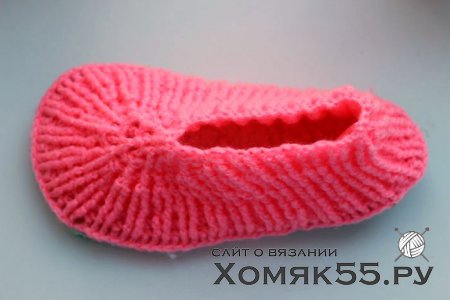 Детские тапочки крючком «Весеннее настроение»