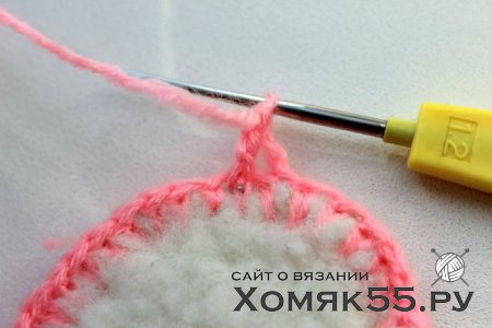Детские тапочки крючком «Весеннее настроение»
