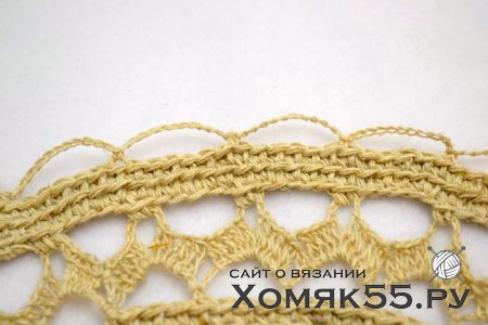 МК Круглая салфетка (вязание крючком)