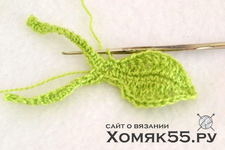 МК Роза (вязание крючком)