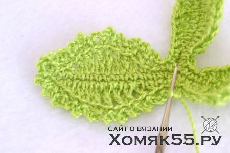 МК Роза (вязание крючком)