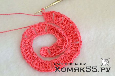 МК Роза (вязание крючком)