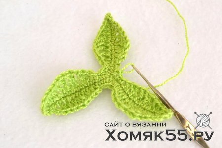 МК Роза (вязание крючком)