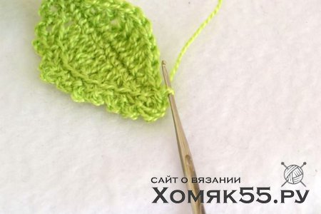 МК Роза (вязание крючком)