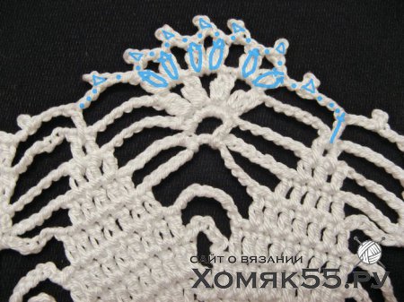 Салфеточка «Снежинка»