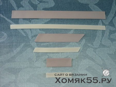 Бантик из атласных лент 