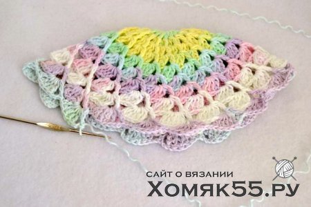 МК Летняя шапочка для девочки