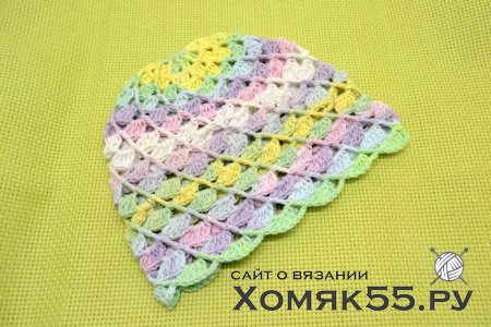 МК Летняя шапочка для девочки
