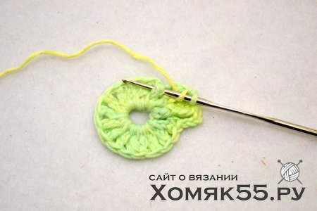 МК Летняя шапочка для девочки