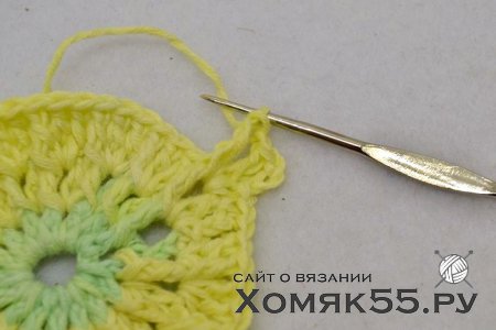 МК Летняя шапочка для девочки