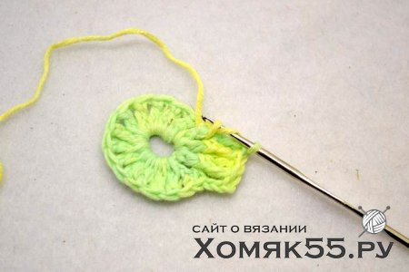 МК Летняя шапочка для девочки