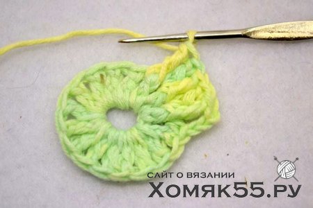 МК Летняя шапочка для девочки