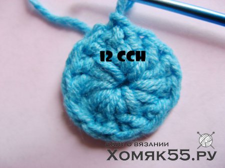 Вязаная шляпа «Голубая лагуна»
