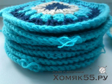 МК по вязанию тапочек-сапожек из мотивов