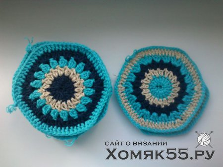 МК по вязанию тапочек-сапожек из мотивов