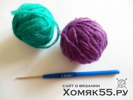 МК «Сирень» вязаная крючком