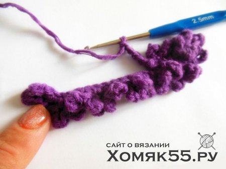 МК «Сирень» вязаная крючком