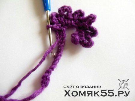 МК «Сирень» вязаная крючком