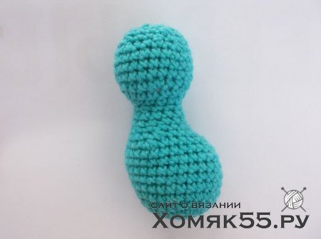 Мятный мишка крючком