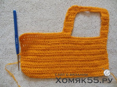 МК "Экскаватор". Вязаная аппликация крючком